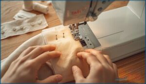 freehand machine buttonhole techniques