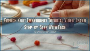 french knot embroidery tutorial video french knot embroidery tutorial video