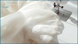 french seams for sheer fabrics