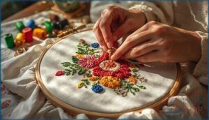 hand embroidery techniques for unique clothing