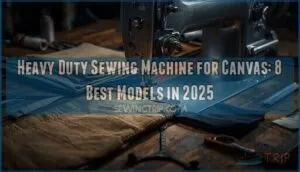 heavy duty sewing machine for canvas