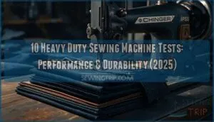 heavy duty sewing machine tests