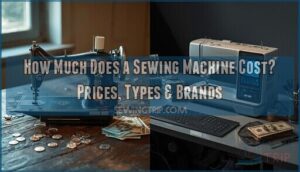 how much does a sewing machine cost how much does a sewing machine cost