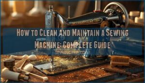how to clean and maintain a sewing machine