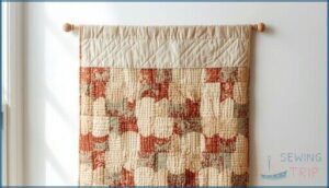 how to hang a quilt with sleeves how to hang a quilt with sleeves