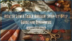 how to sew a table runner how to sew a table runner