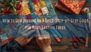 how to sew binding on a quilt