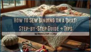 how to sew binding on quilt