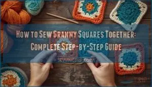 how to sew granny squares together