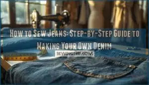 how to sew jeans how to sew jeans