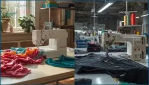 ideal applications for each machine