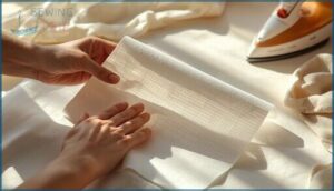 identifying the adhesive side