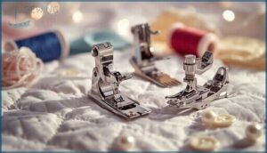 included accessory feet and attachments