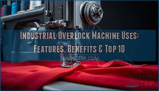 industrial overlock machine uses