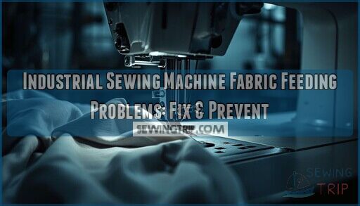 industrial sewing machine fabric feeding problems