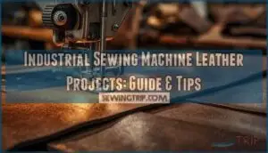 industrial sewing machine leather projects