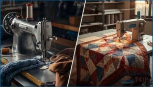 industrial vs quilting machines