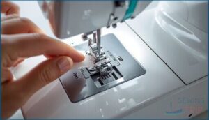 jam-resistant quick-set top drop-in bobbin jam-resistant quick-set top drop-in bobbin