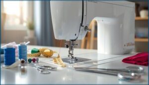 key features of automatic needle threader machines