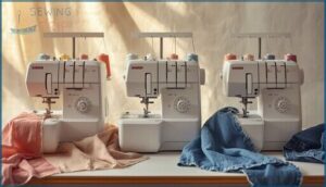 key features of each serger type