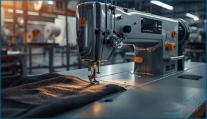 key features of industrial sewing machines