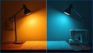 key lighting features for sewing rooms key lighting features for sewing rooms