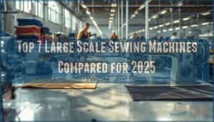 Top 7 Large Scale Sewing Machines Compared for 2025 11 large scale sewing machines