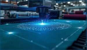 laser and automatic cutters