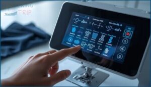 lcd screens and touch controls