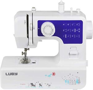 9 Best Portable Sewing Machines for Dorms (Buying Guide) 1 Luby Sewing Machine with 12 B07FM2Y2KX