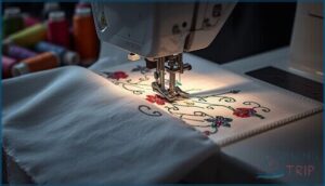 machine embroidery tips for garment decoration