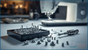 magnetic tools and dishes for small parts