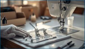 maintenance and longevity of serger accessories