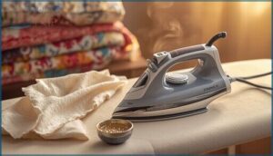 maintenance and safety tips for quilting irons