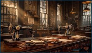 major sewing machine manufacturers and milestones