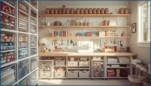 maximizing sewing room storage space maximizing sewing room storage space