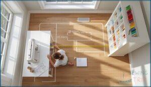 measuring for furniture and equipment
