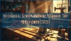 mechanical sewing machine feedback
