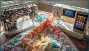 mechanical vs. computerized quilting machines mechanical vs. computerized quilting machines