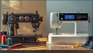 mechanical vs. computerized sewing machines