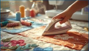 mini-irons for applique and quilting