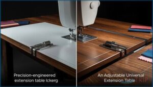 model-specific vs. universal extension tables