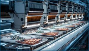 multi-head embroidery machines