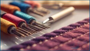 needle and thread selection for quilting