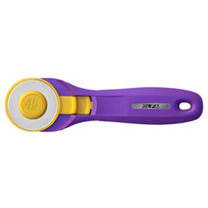 OLFA Splash Rotary Cutter Purple B00VSLBWQ6