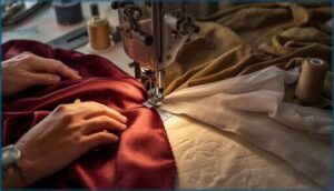 optimizing fabric feeding for different materials