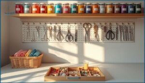 organizing and maintaining sewing tools