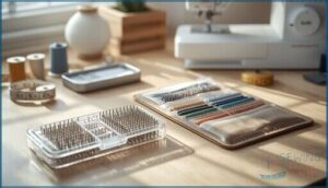 organizing and storing needles organizing and storing needles