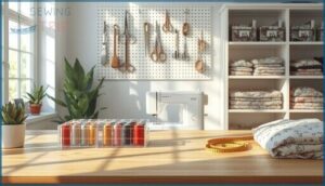 organizing your sewing space
