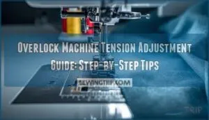 overlock machine tension adjustment guide